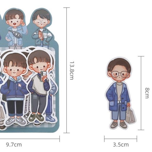 Seasonal Boys Waterproof Sticker Pack - Picture 6 of 10